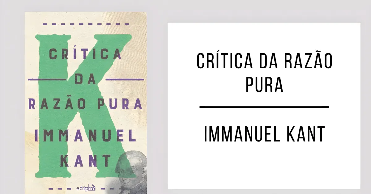 Crítica da Razão Pura de Immanuel Kant