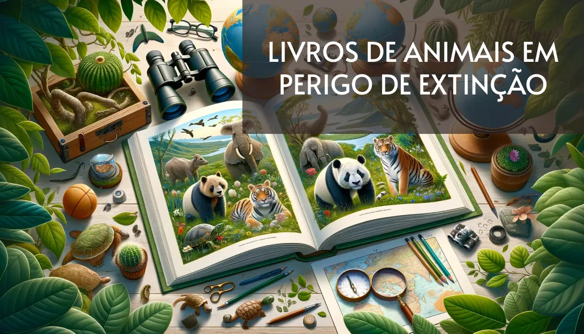 +15 Livros de Animais em Perigo de Extinção Grátis! [PDF]