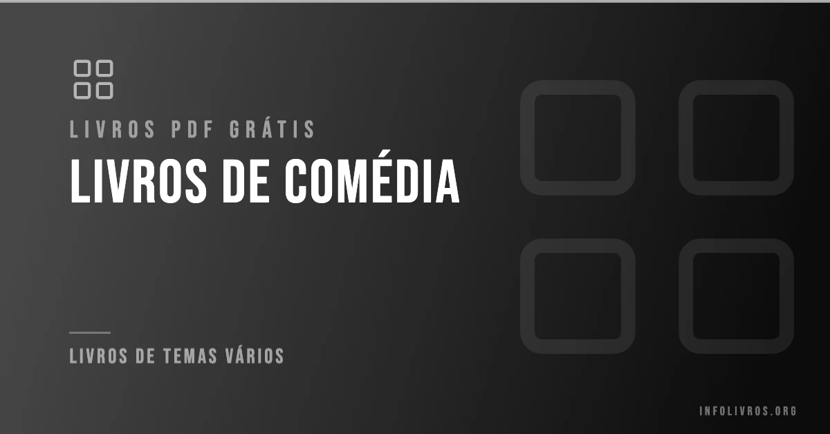 15 Livros de Comedia Grátis! [PDF]