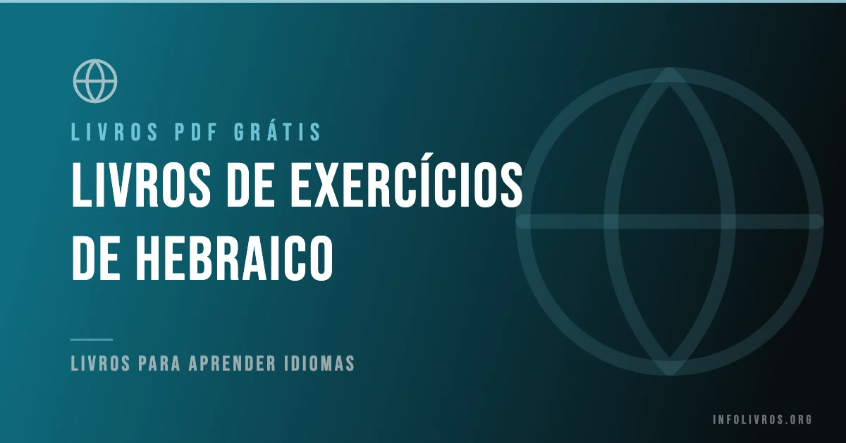 3 Livros de Exercícios de Hebraico Grátis! [PDF]