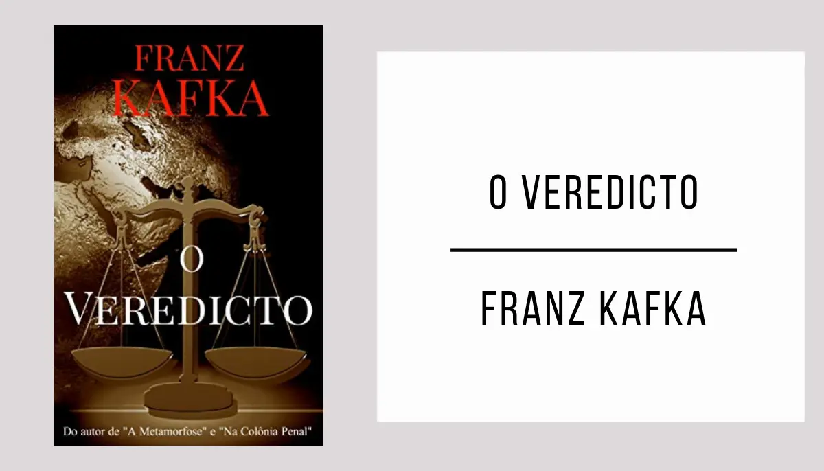 O Veredicto de Franz Kafka