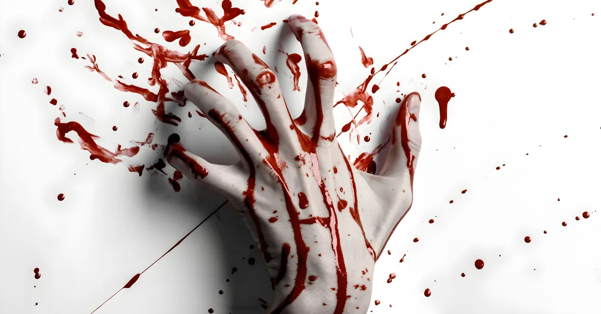 Cena assustadora com livro de horror, representando o livro mais assustador do mundo