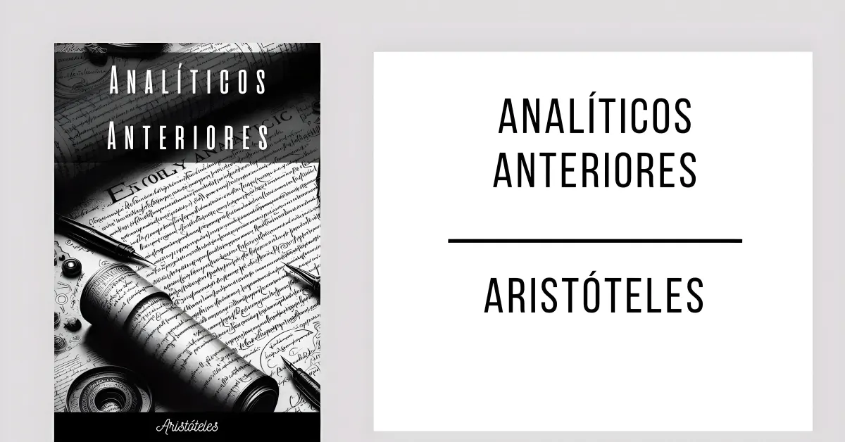 Analíticos Anteriores de Aristóteles