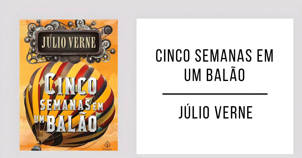 Cinco Semanas em um Balão de Júlio Verne