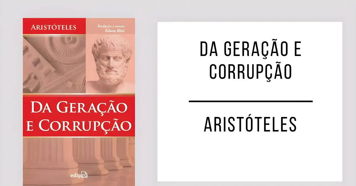 Da Geração e Corrupção de Aristóteles
