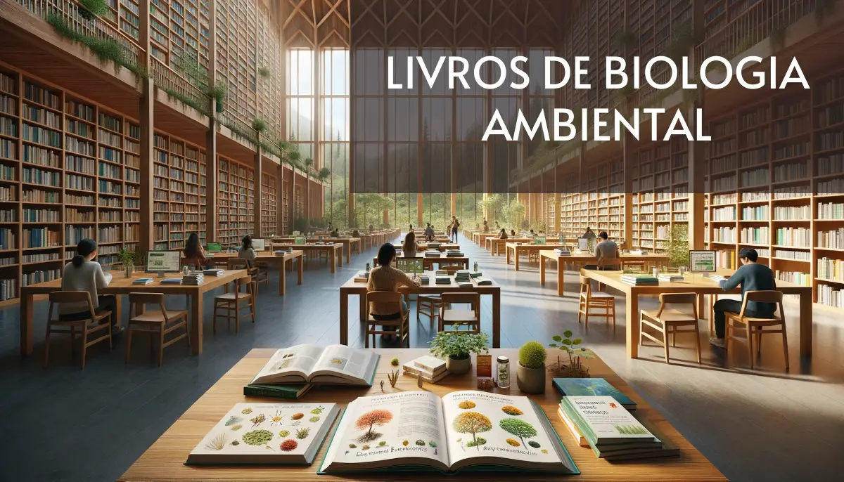 +15 Livros de Biologia Ambiental Grátis! [PDF]