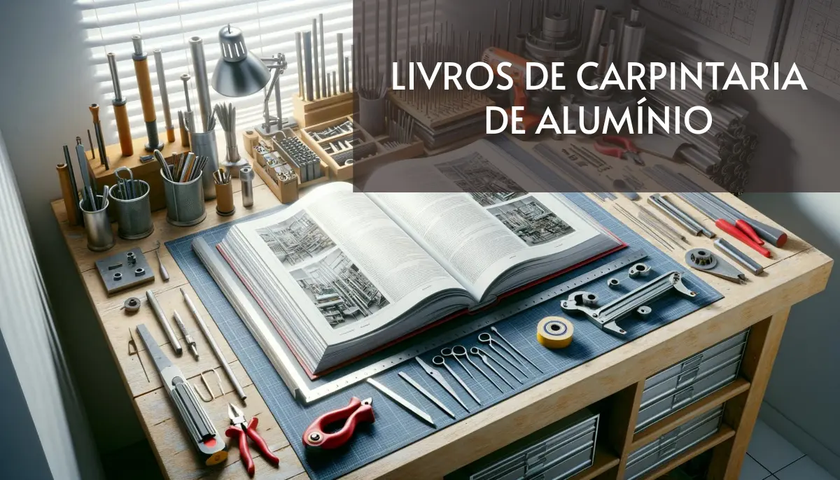 +5 Livros de Carpintaria de Alumínio Grátis! [PDF]