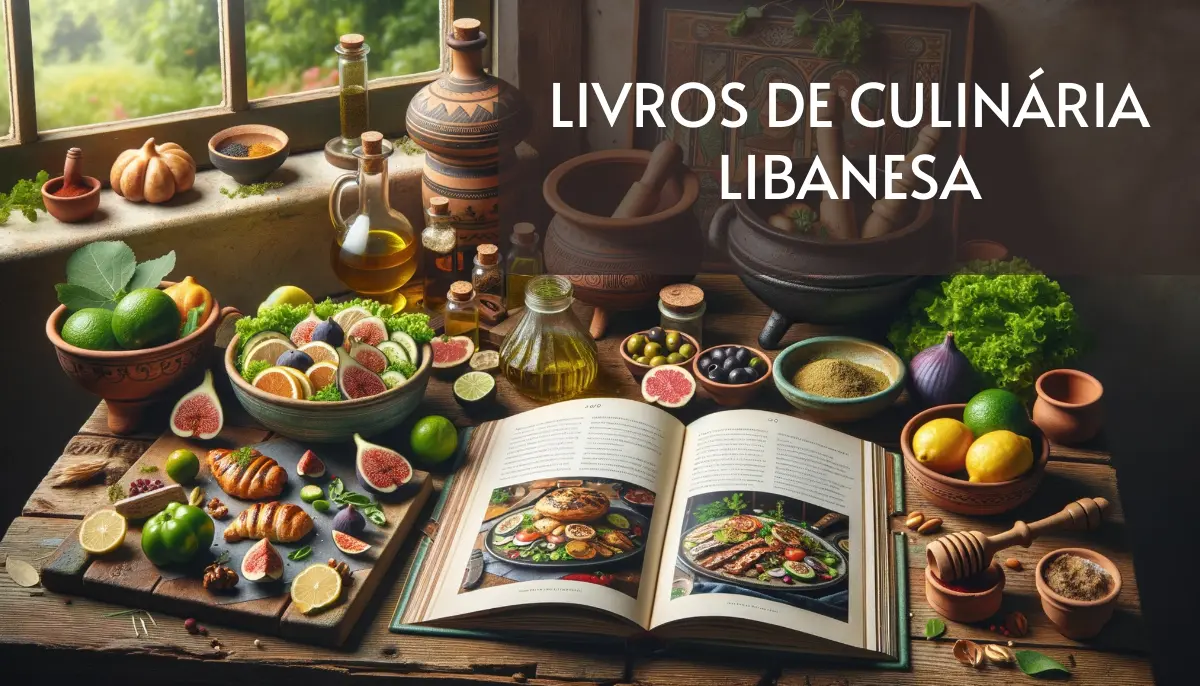 +15 Livros de Culinária Libanesa Grátis! [PDF]