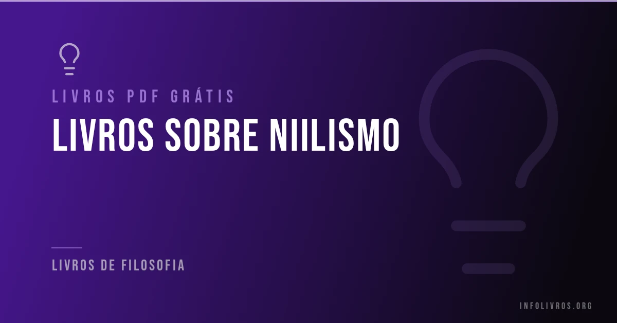 Livros sobre niilismo grátis em PDF.