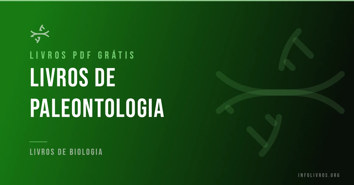 Capa da coleção de livros de paleontologia em PDF grátis