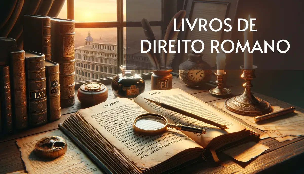 +15 Livros de Direito Romano Grátis! [PDF]