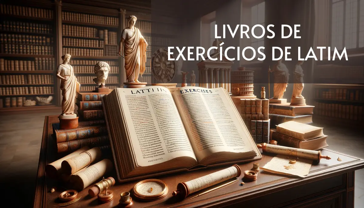 +5 Livros de Exercícios de Latim Grátis! [PDF]
