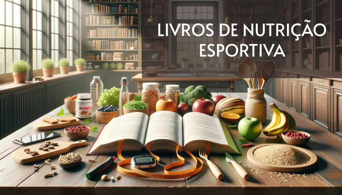 5 Livros de Nutrição Esportiva Grátis! [PDF]