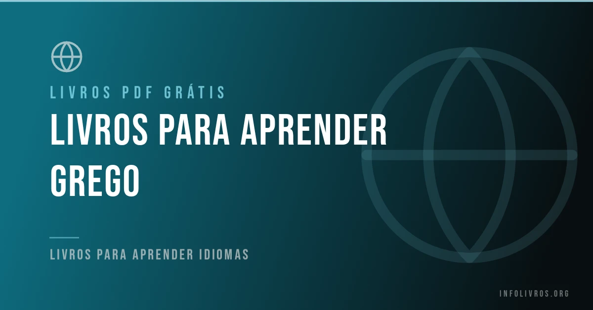 Livros para aprender grego grátis em PDF.