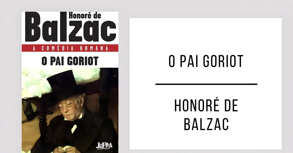 O Pai Goriot de Honoré de Balzac