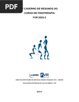 1º Caderno de Resumos de Fisioterapia