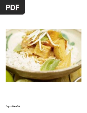 Caril Tailandês de Legumes