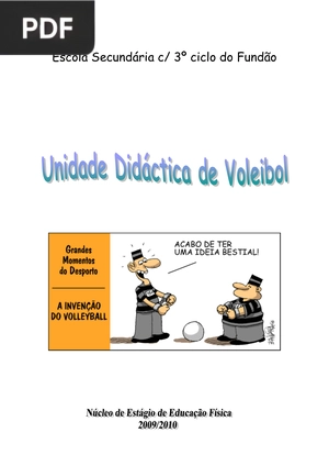 Unidade Didáctica de Voleibol