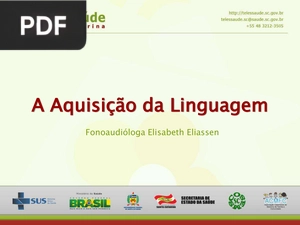 A Aquisição da Linguagem (Apresentação)
