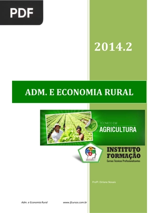 Adm. E Economia Rural