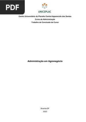 Administração em Agronegócio