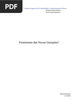 A gênese do movimento feminista e sua trajetoria no Brasil