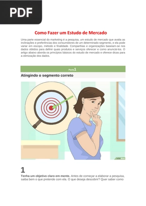 Como Fazer um Estudo de Mercado