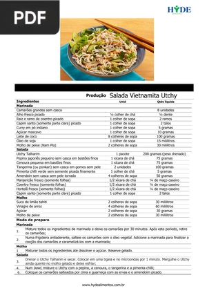 Salada Vietnamita Utchy