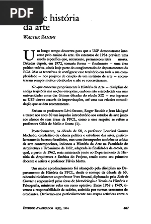 Arte e História da arte (Artigo)