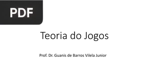 Teoria do Jogos (Apresentação)