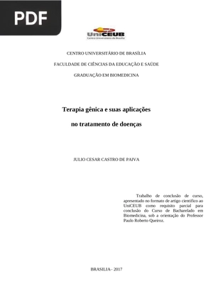 Terapia gênica e suas aplicações no tratamento de doenças
