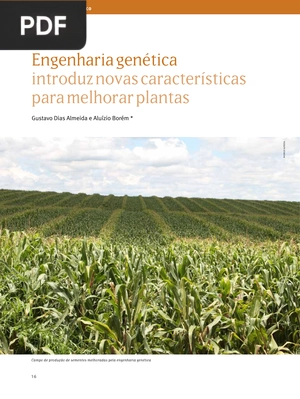 Engenharia genética introduz novas características para melhorar plantas (Artigo)