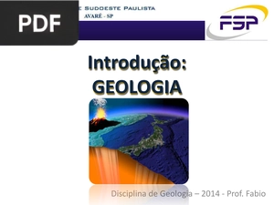 Importância da Geologia para a Eng. Civil (Apresentação)