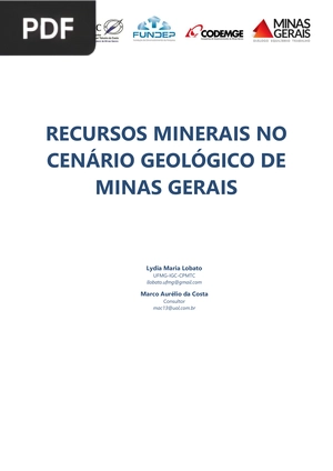 Recursos minerais no cenário geolôgico de minas gerais