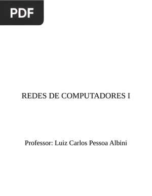 Redes de computadores I