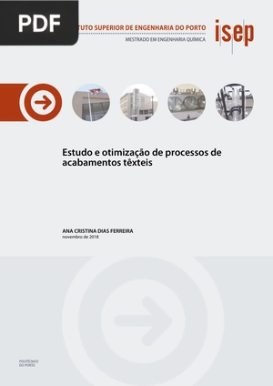 Estudo e otimização de processos de acabamentos têxteis