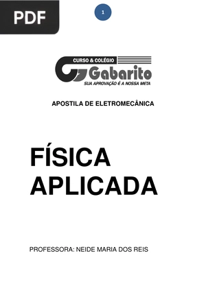 Apostila de eletromecânica