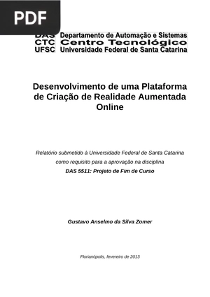 Desenvolvimento de uma Plataforma de Criação de Realidade Aumentada Online