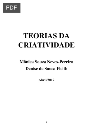 Teorias da Criatividade