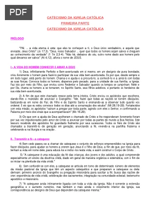 Catecismo da Igreja Católica
