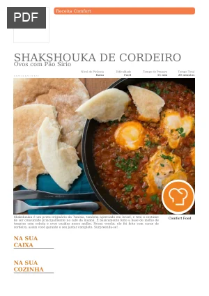 Shakshouka de cordeiro