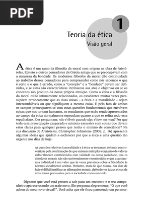 Teoria da ética
