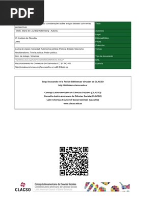 A concepção marxista de estado: considerações sobre antigos debates com novas perspectivas