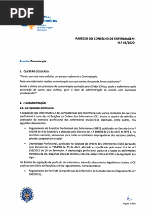 Ozonoterapia (Artigo)