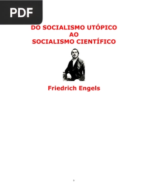 Do Socialismo Utópico ao Socialismo Científico