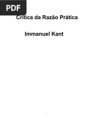 Crítica da Razão Prática