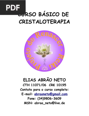 Curso básico de cristaloterapia