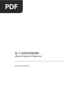 Il Canzoniere