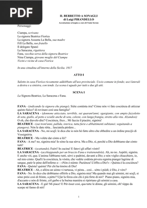 Sei personaggi in cerca d'autore (Seis personagens em busca de um autor)