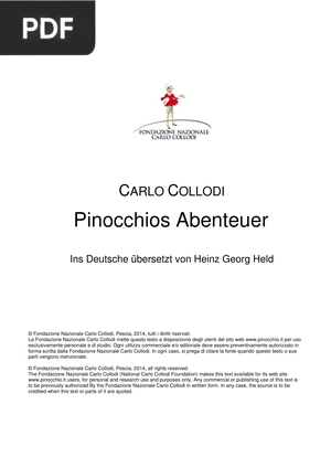 Pinocchios Abenteuer (Pinóquio)